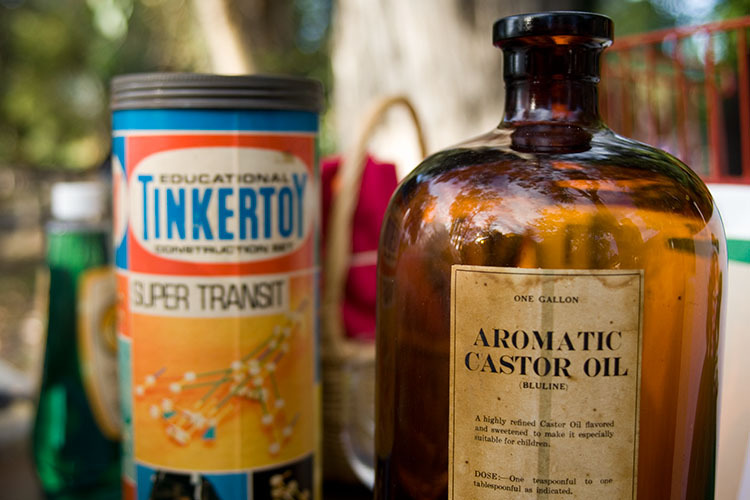 tinkertoy and castor oil