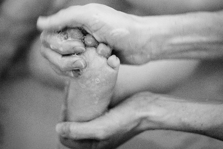 mother's hands