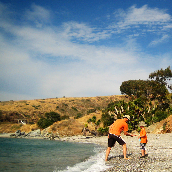 skipping rocks