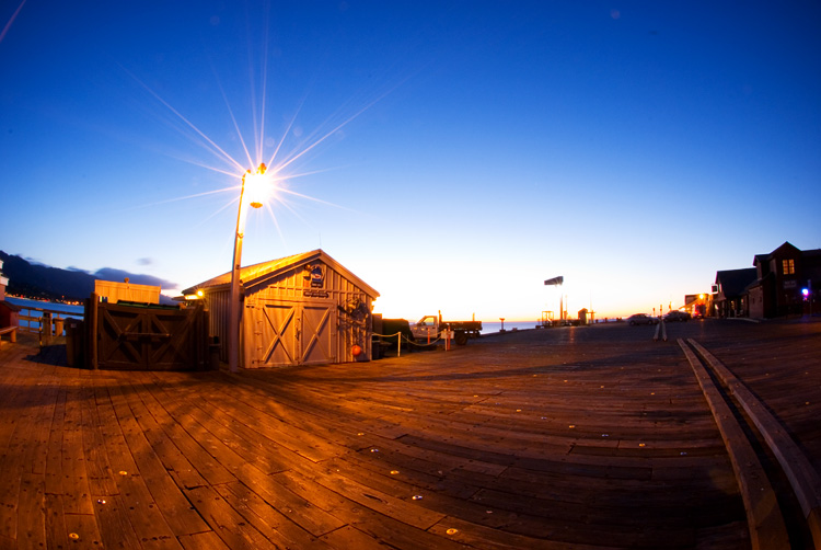 predawn stearn's wharf