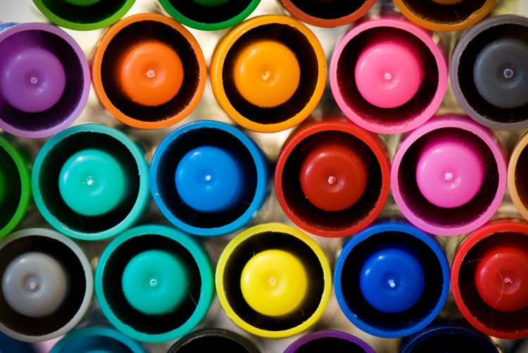 kid's markers