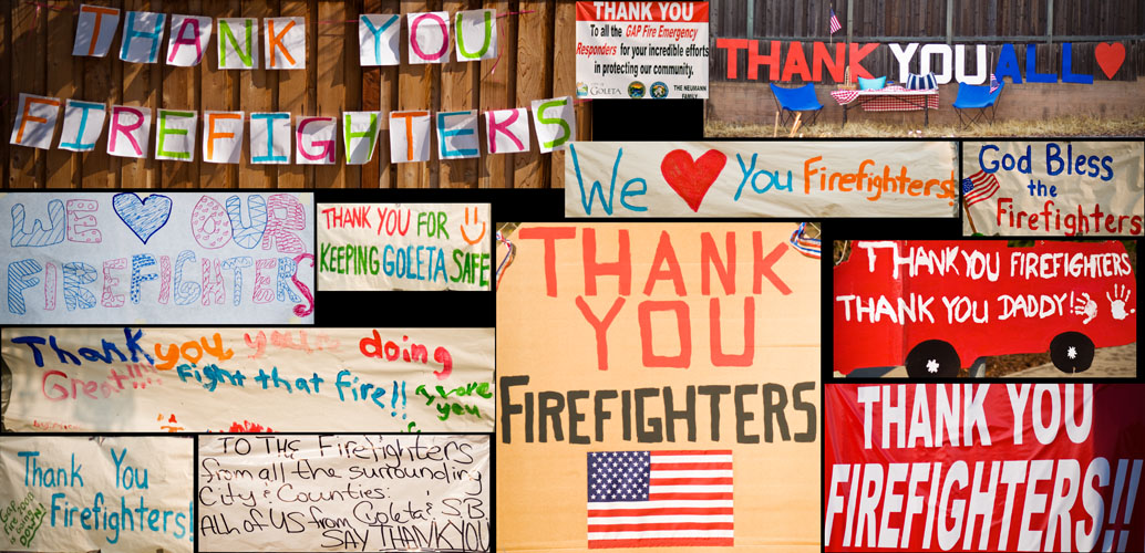 thank you firefighters!