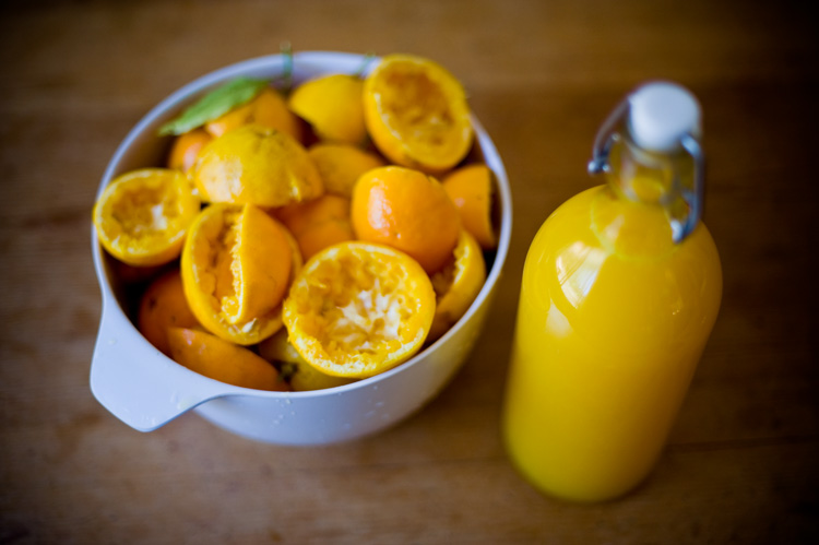 fresh orange juice