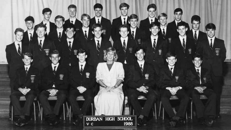 form 5c, durban high school, 1988