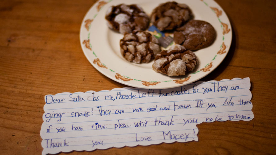 cookies for santa