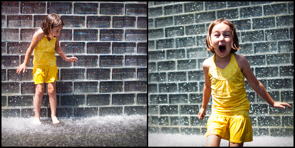 made for kids: millennium park's crown fountain