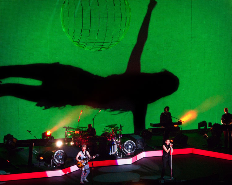 depeche mode at the santa barbara bowl