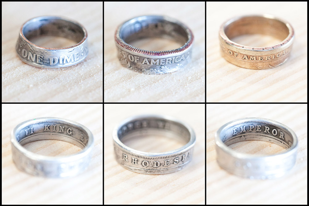 coin rings