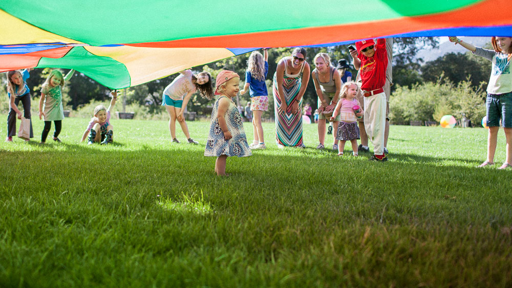 Parachute fun