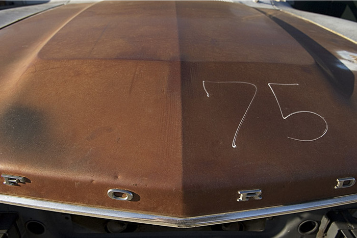 '75 mustang: hollister avenue, goleta