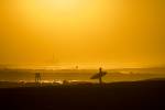 sunset surfer