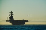 uss ronald reagan in santa barbara