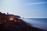 bonfire at the beach