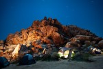 camping at joshua tree