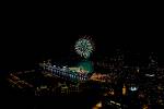 fireworks over navy pier