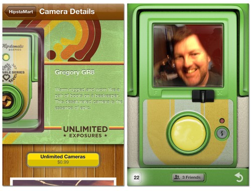 Hipstamatic named a camera after me!