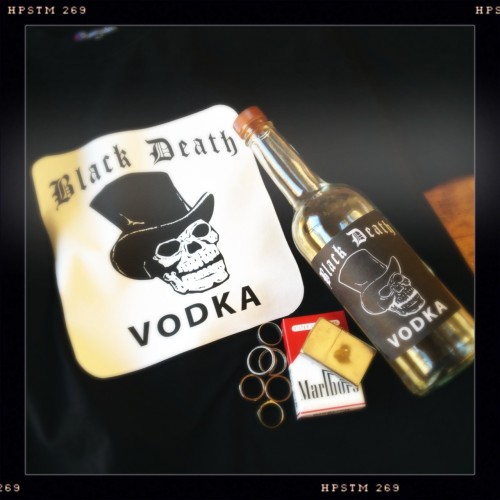 Black Death Vodka Label – high res